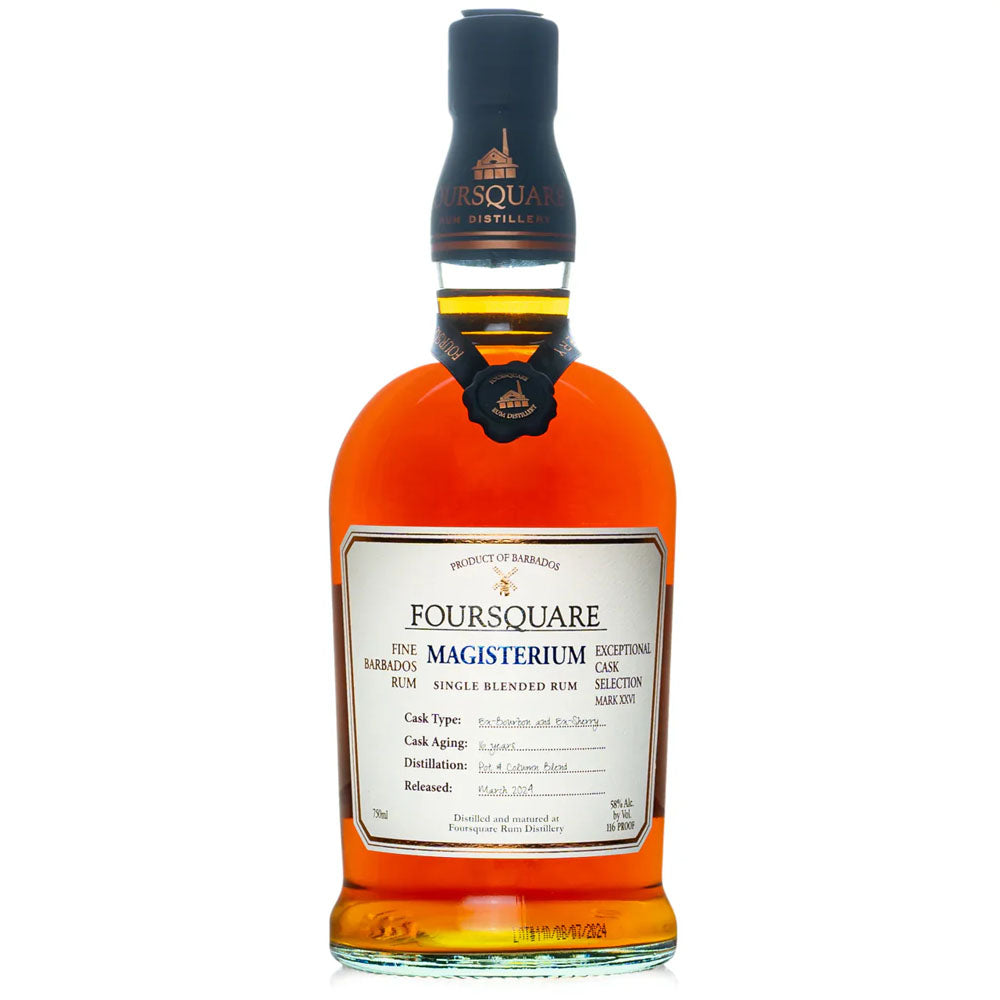 Foursquare 16 Year Magisterium Exceptional Cask Selection Mark XXVI Single Blended Rum Product of Barbados ABV 58% Vol 70cl / 700ml
