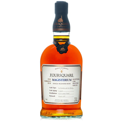 Foursquare 16 Year Magisterium Exceptional Cask Selection Mark XXVI Single Blended Rum Product of Barbados ABV 58% Vol 70cl / 700ml