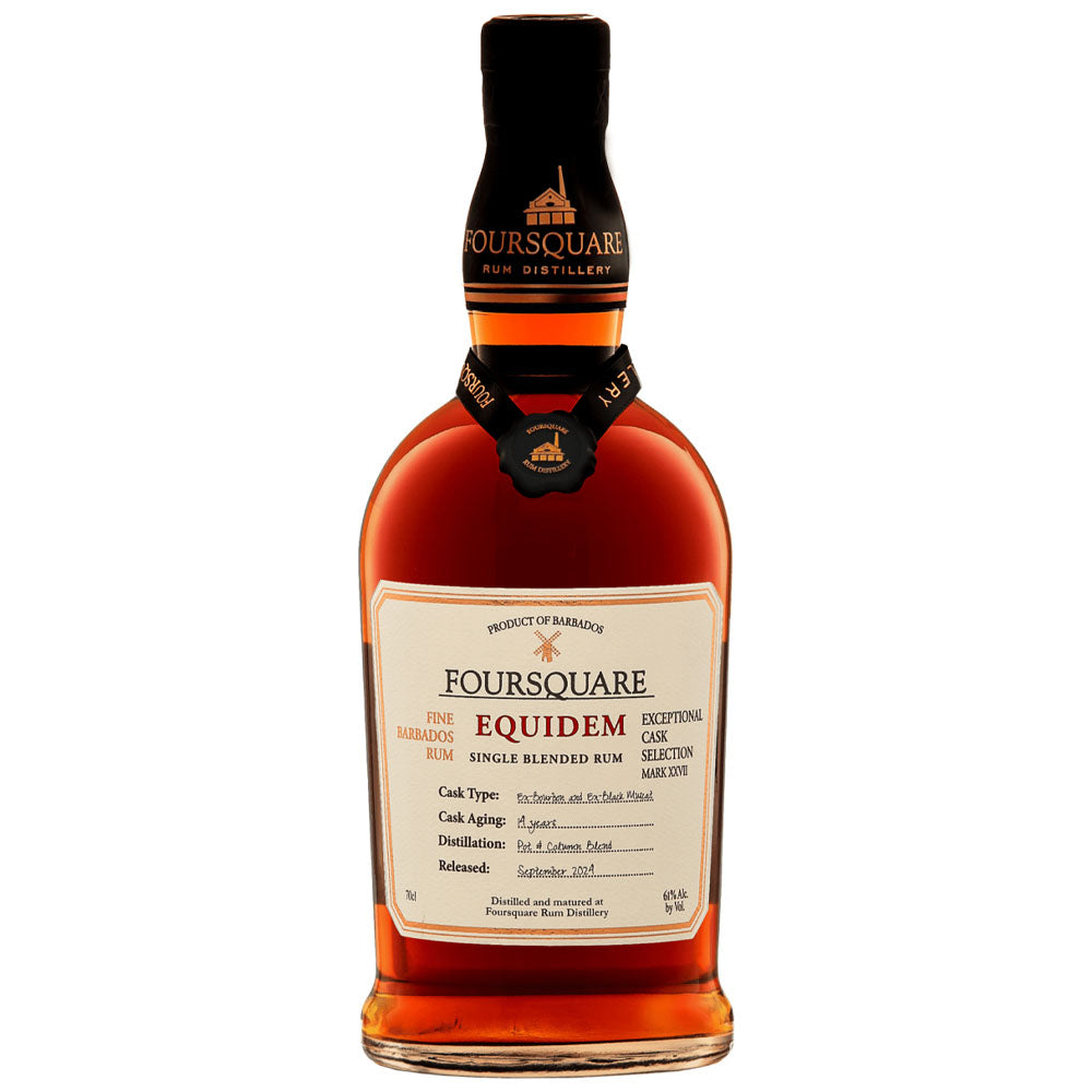 Foursquare 14 Year Equidem Exceptional Cask Selection Mark XXVII Single Blended Rum ABV 61% 700ml