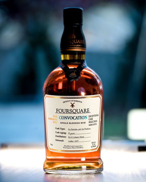 Foursquare 14 Year Convocation Exceptional Cask Selection Mark XXVIII Single Blended Rum ABV 62% 700ml