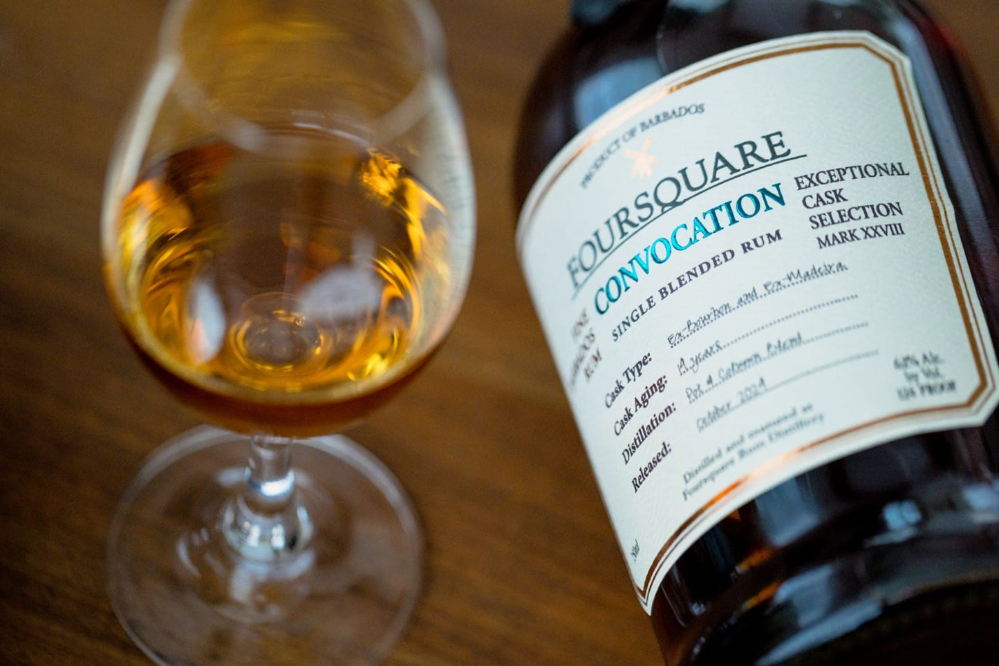 Foursquare 14 Year Convocation Exceptional Cask Selection Mark XXVIII Single Blended Rum ABV 62% 700ml