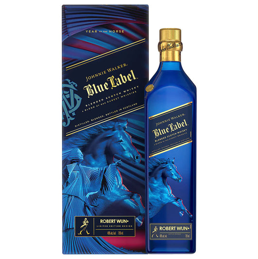 (BFCM SALE) Johnnie Walker Blue Label Year Of The Horse Limited Lunar New Year Edition ABV 40% 750ml