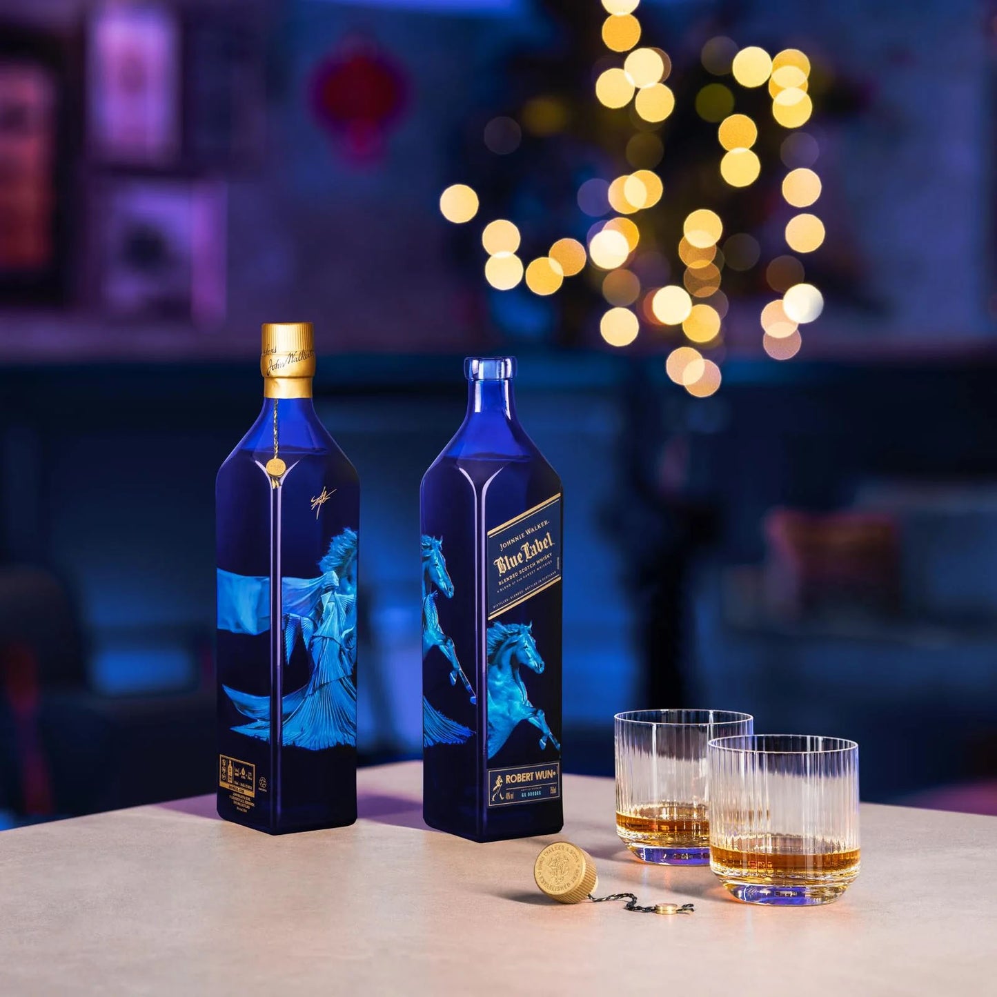 (BFCM SALE) Johnnie Walker Blue Label Year Of The Horse Limited Lunar New Year Edition ABV 40% 750ml