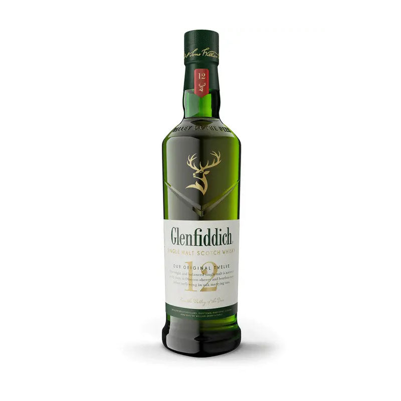 Glenfiddich 12 Years 700ml Giftset with Hipflask