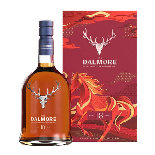 The Dalmore Aged 18 Years Year Of Horse 2026 Highland Single Malt Scotch Whisky ABV 43% Vol 70cl / 700ml