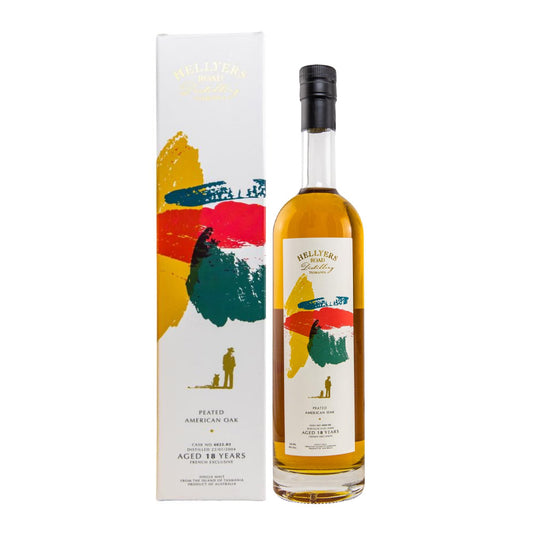 Hellyers Road 18 Year Old 2004 (cask 4022.03) Peated American Oak - French Exclusive Tasmania Single Malt Whisky ABV 58.4% Vol 70cl / 700ml