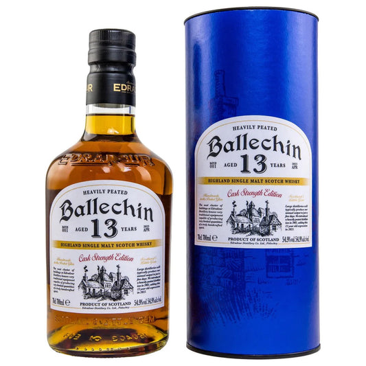 Ballechin 13 Year 2023 Cask Strength Edition Heavily Peated ABV 54.90% 700ml