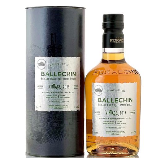 Ballechin 10 Year Old 2013 Bourbon Barrel 1st Fill #20 New Vibrations ABV 57.7% 700ml