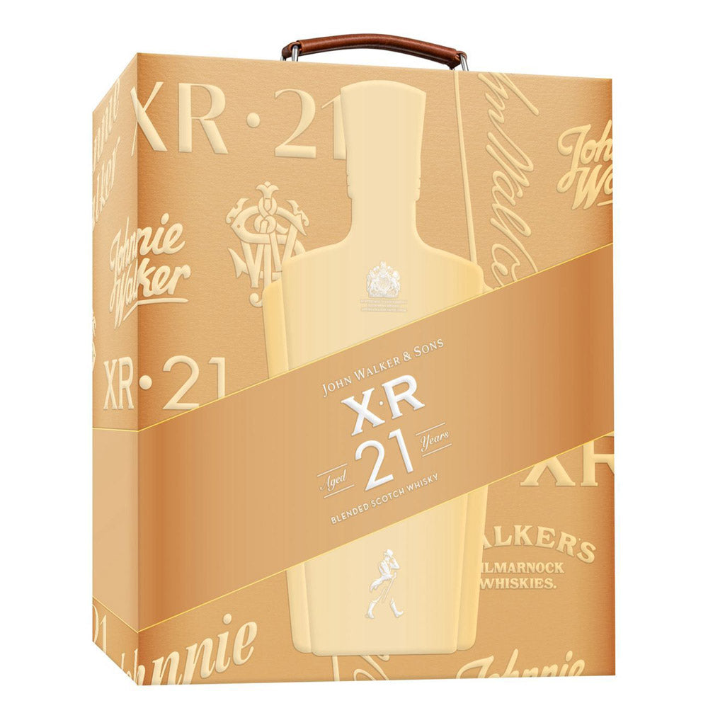 Johnnie Walker XR 21 700ml Festive Pack 2025 with 2 Glasses