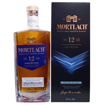 Mortlach 12 Year Single Malt Scotch Whisky ABV 40.4% Vol 70cl / 700ml (With Gift Box)