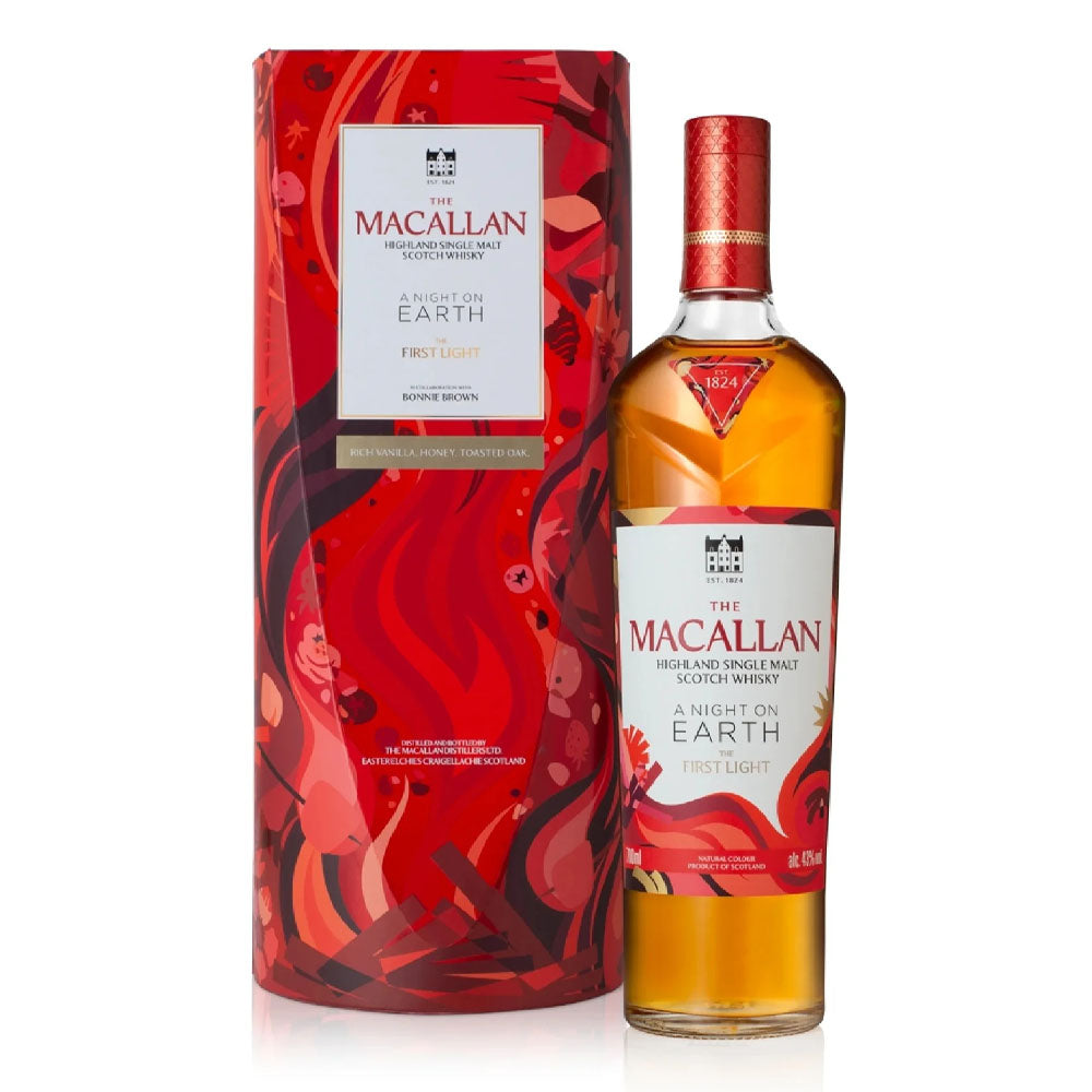 The Macallan A Night on Earth The First Light 2025 Release Highland Single Malt Scotch Whisky ABV 43% Vol 70cl / 700ml
