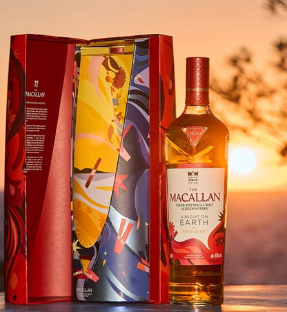 The Macallan A Night on Earth The First Light 2025 Release Highland Single Malt Scotch Whisky ABV 43% Vol 70cl / 700ml