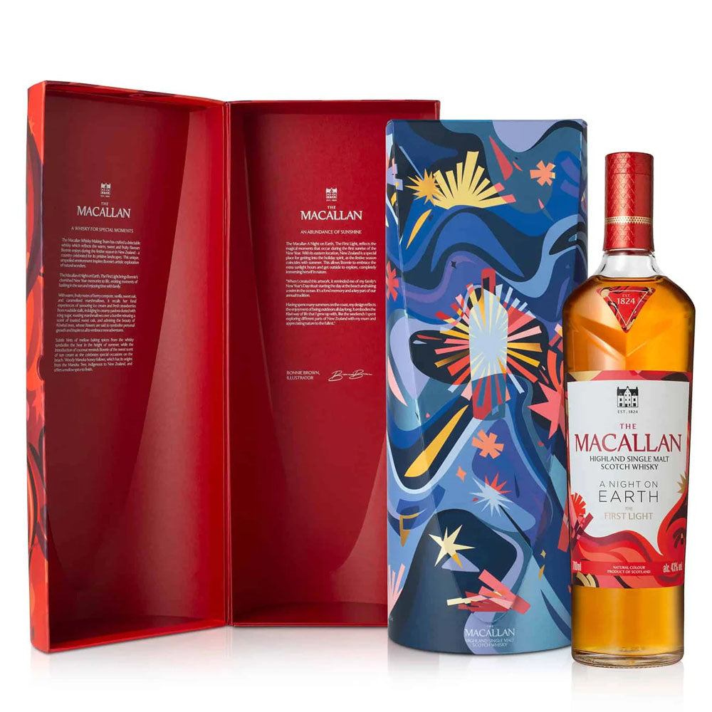 The Macallan A Night on Earth The First Light 2025 Release Highland Single Malt Scotch Whisky ABV 43% Vol 70cl / 700ml