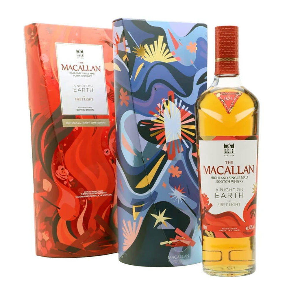 The Macallan A Night on Earth The First Light 2025 Release Highland Single Malt Scotch Whisky ABV 43% Vol 70cl / 700ml