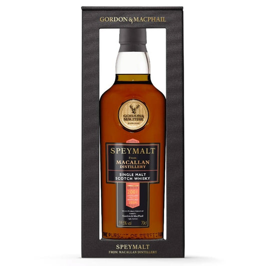 Macallan 23 Year Old 2001 Speymalt Refill Sherry Butt #5100 Gordon & Macphail Speyside Single Malt Scotch Whisky ABV 59.5% 700ml