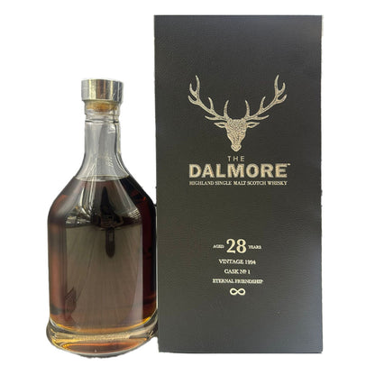 The Dalmore 28 Years Vintage 1994 Cask #1 Eternal Friendship Highland Single Malt Scotch Whisky ABV 54.8% Vol 70cl / 700ml