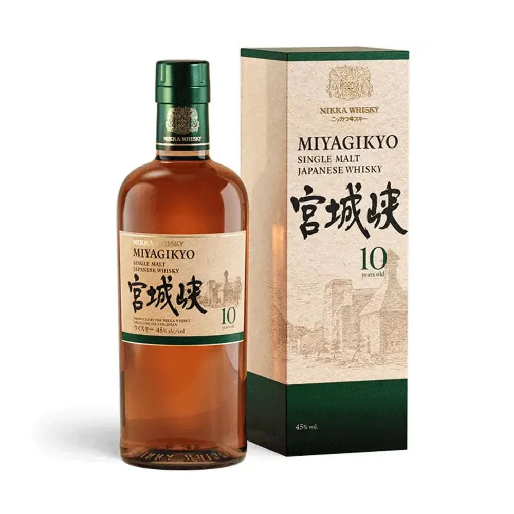 NIKKA SINGLE CASK MALT WHISKY 10年マイウィスキー Nikka Miyagikyo 10 Year Old Japanese Single Malt Whisky ABV 45