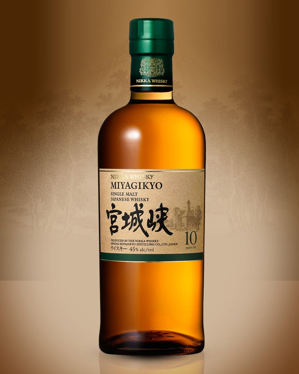 Nikka Miyagikyo 10 Year Old Japanese Single Malt Whisky ABV 45% 700ml