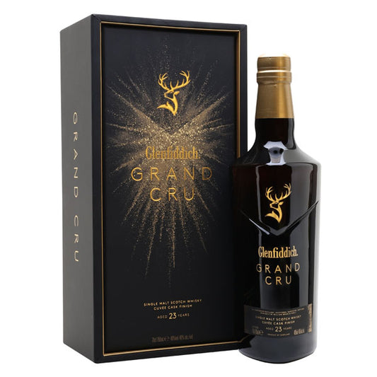 Glenfiddich Grand Cru 23 Years Old Cuvee Cask Finish Single Malt Scotch Whisky ABV 40% Vol 75cl / 750ml