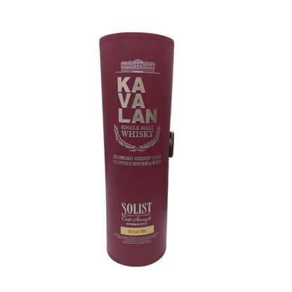 Kavalan Solist Oloroso Sherry Cask Single Cask Strength Single Malt Whisky ABV 58.6% Vol 700ml / 70cl (With Gift Box) (The bottle label is tarnished)