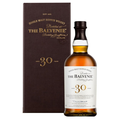 The Balvenie 30 Year Old Speyside Single Malt Scotch Whisky ABV 47.3% 700ml with Gift Box