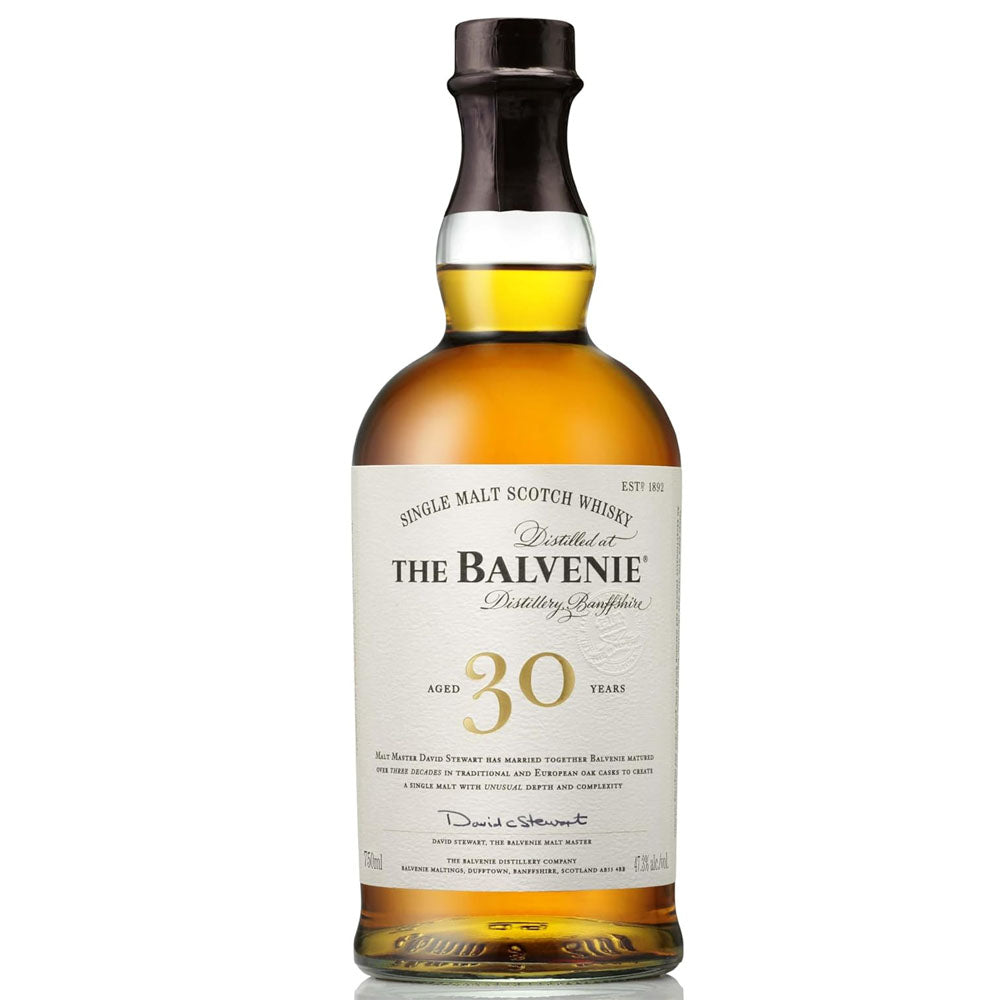 The Balvenie 30 Year Old Speyside Single Malt Scotch Whisky ABV 47.3% 700ml with Gift Box