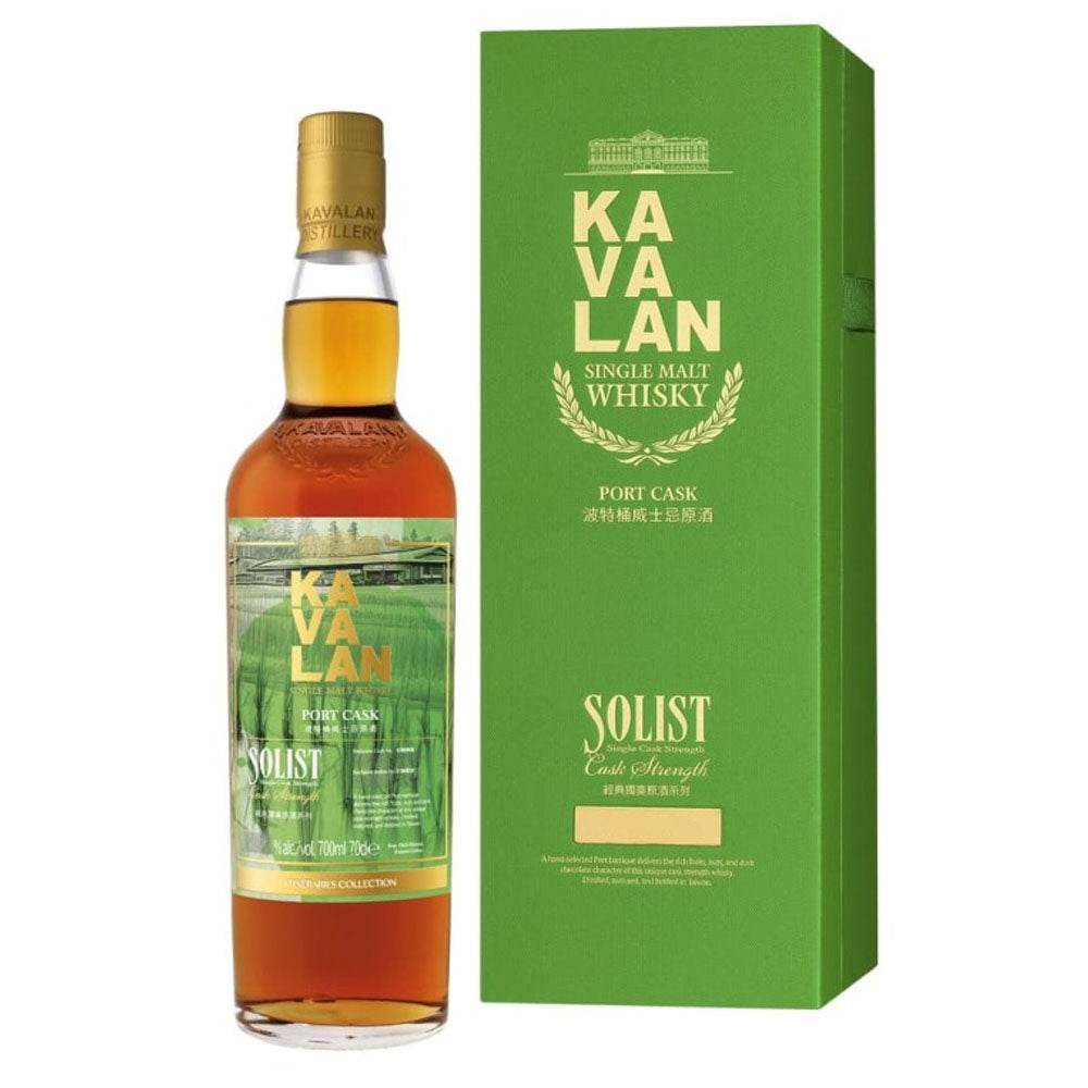 Kavalan 7 years 2018 Solist Port Cask Single Cask Strength Single Malt Itinéraries Collection ABV 54% 700ml