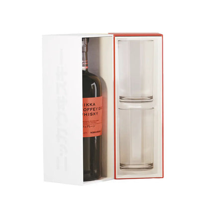 Nikka Coffey Grain Gift Set with 2x Glasses ABV 45% 700ml Whisky