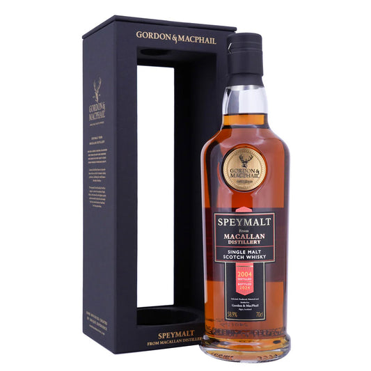 Macallan 20 Year Old 2004 Speymalt First Fill Sherry Hogshead #22606601 Gordon & Macphail Speyside Single Malt Scotch Whisky ABV 58.9% 700ml
