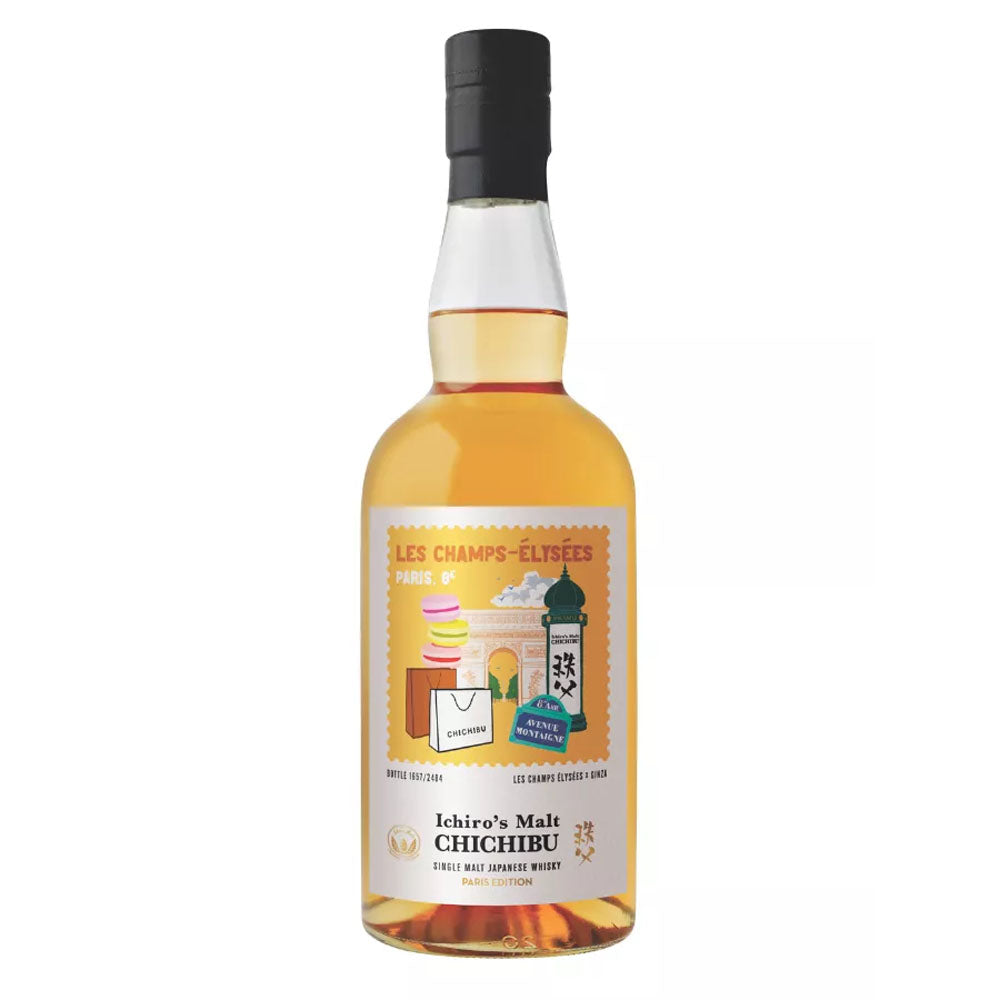 Chichibu Paris Edition 2025 Les Champs Élysées Single Malt Japanese Whisky ABV 50.5% 700ml