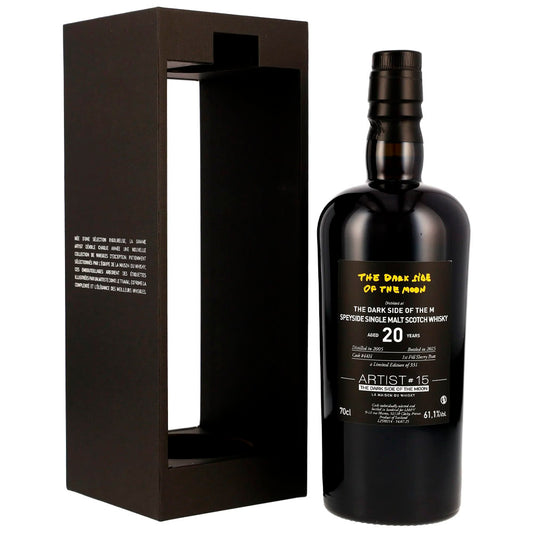 The Dark Side of the M (Macallan) 20 Year Old 2005 Artist #15 Cask 44H Speyside Single Malt Scotch Whisky ABV 61.1% 700ml