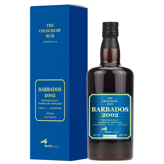 Foursquare The Colours of Rum No. 19 Cask #4 2002 20 Years ABV 49% 700ml