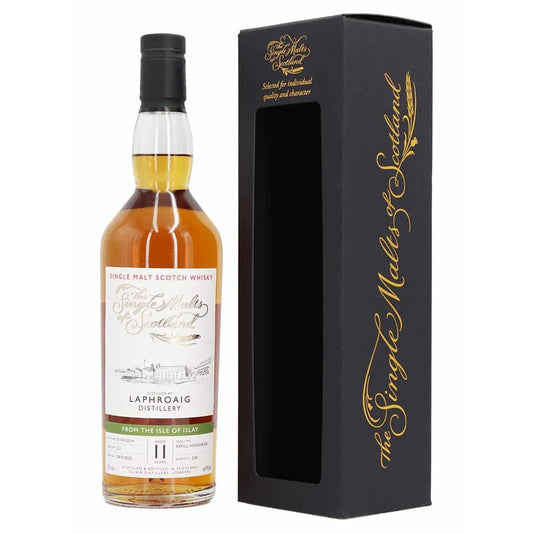 Laphroaig 11 Year Old 2014 Refill Hogshead #1414000224 The Single Malts Of Scotland Itinéraires Islay Single Malt Scotch Whisky ABV 57.5% 700ml