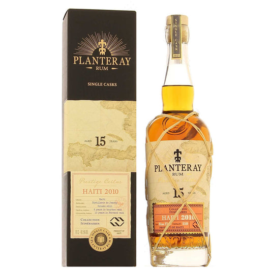 Planteray Rum 15 years 2010 Single Cask Haiti Itinéraires ABV 40.5% 700ml