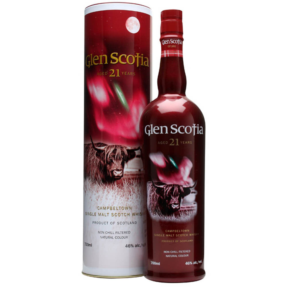 Glen Scotia 21 Years (Old Bottle) Single Malt Scotch Whisky 46% 700ml