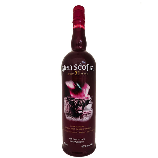 Glen Scotia 21 Years (Old Bottle) Single Malt Scotch Whisky 46% 700ml