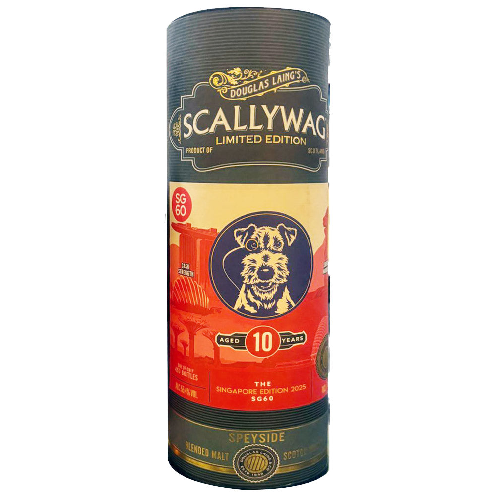 (Jul26 Sale) Douglas Laing's Scallywag Singapore Anniversary 60 Edition 2025 ABV 55.4% 700ml