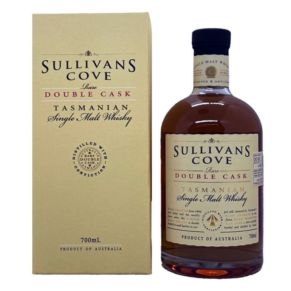 Sullivans Cove Double Cask DC122 Single Malt whisky ABV 47.8% 700ml