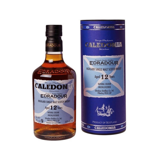Edradour Caledonia 12 Year Old Highland Single Malt Scotch WhiskyABV 46% 700ml