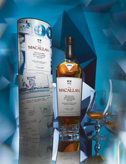 The Macallan Diamonds Are Forever 55th Anniversary Release Speyside Single Malt Scotch Whisky ABV 45.5% 70cl