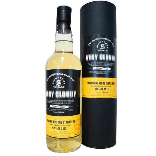 Cameronbridge 9 Years 2012 Very Cloudy Signatory Vintage ABV 40% 700ml