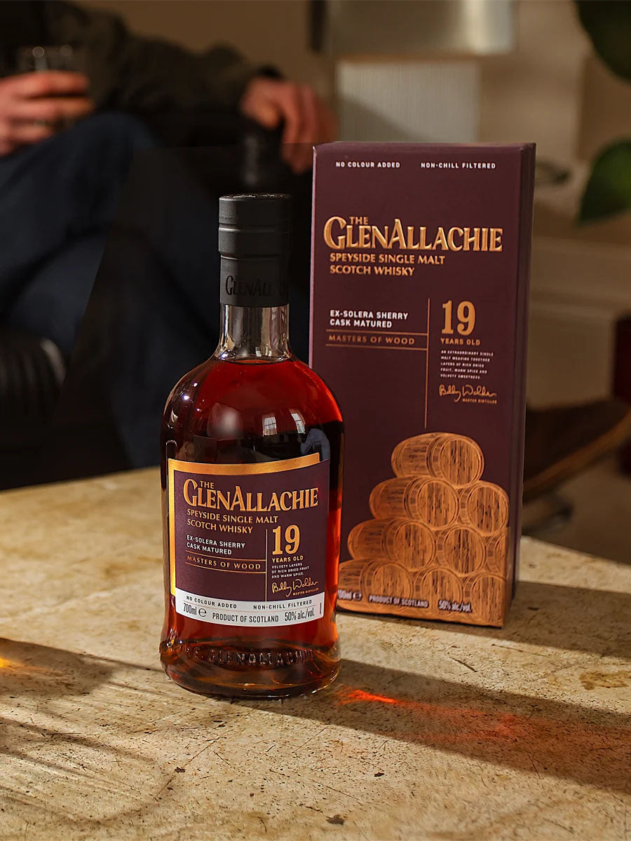 The GlenAllachie 19 Year Old Ex-Solera Sherry Cask Matured ABV 50% 700ml