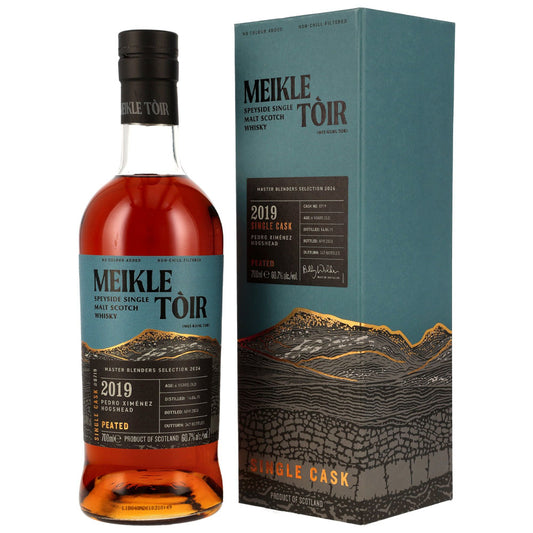 (EOY Sale) Meikle Toir 6 Years 2019/2026 Peated PX Sherry #8719 ABV 60.7% 700ml