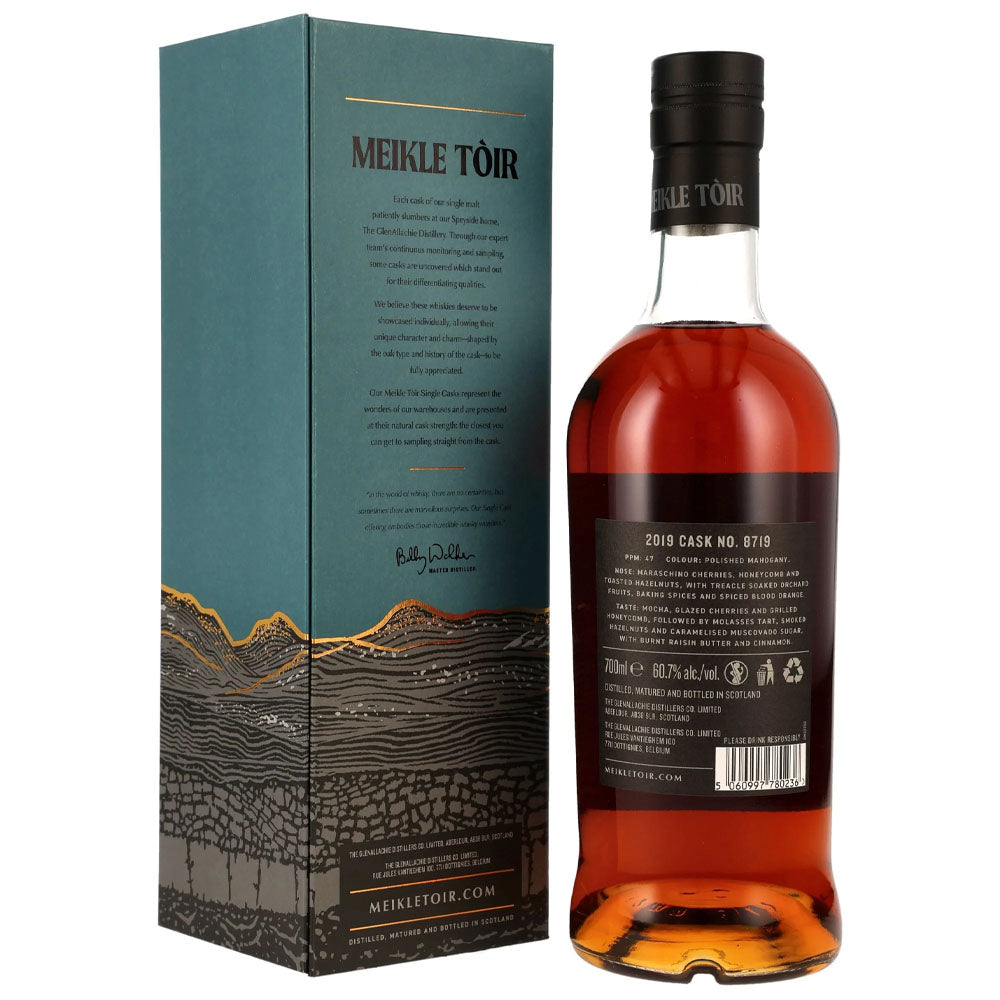 Meikle Toir 6 Years 2019/2026 Peated PX Sherry #8719 ABV 60.7% 700ml