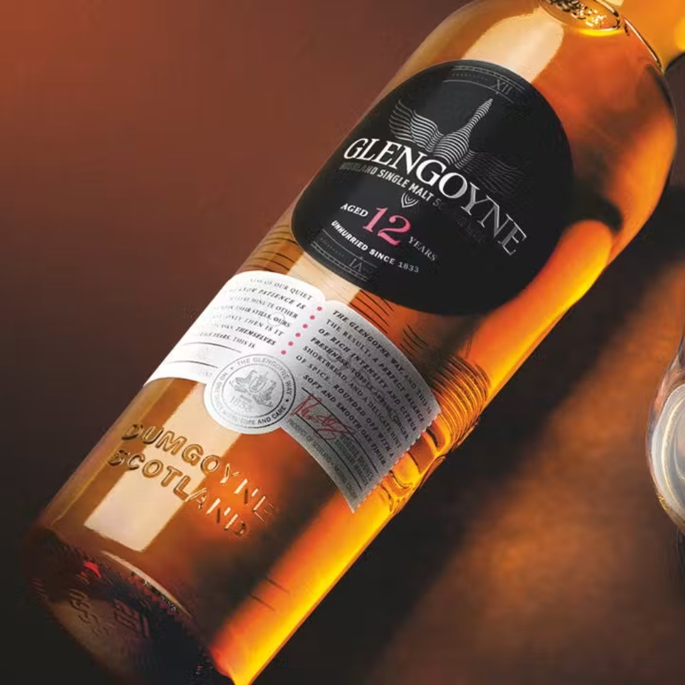 Glengoyne 12 Year Old Highland Single Malt Scotch Whisky ABV 43% 700ML