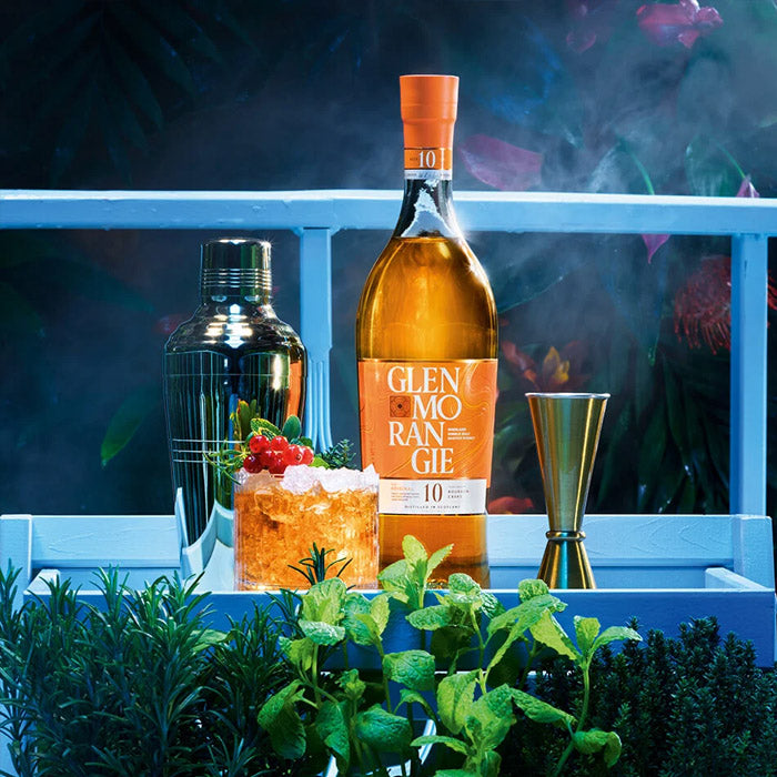 Glenmorangie 10 Year Old The Original Bourbon Casks Highland Single Malt Scotch Whisky ABV 40% Vol 70cl / 700ml (With Box)