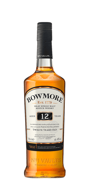 Bowmore Aged 12 Years Islay Single Malt Scotch Whisky ABV 40% Vol 700ml / 70cl (No Box)