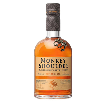 Monkey Shoulder Blended Malt Whisky ABV 40% Vol 700ml / 70cl x 6 bottles (Bundle) (Both new and old designs are available; you may receive either design.)