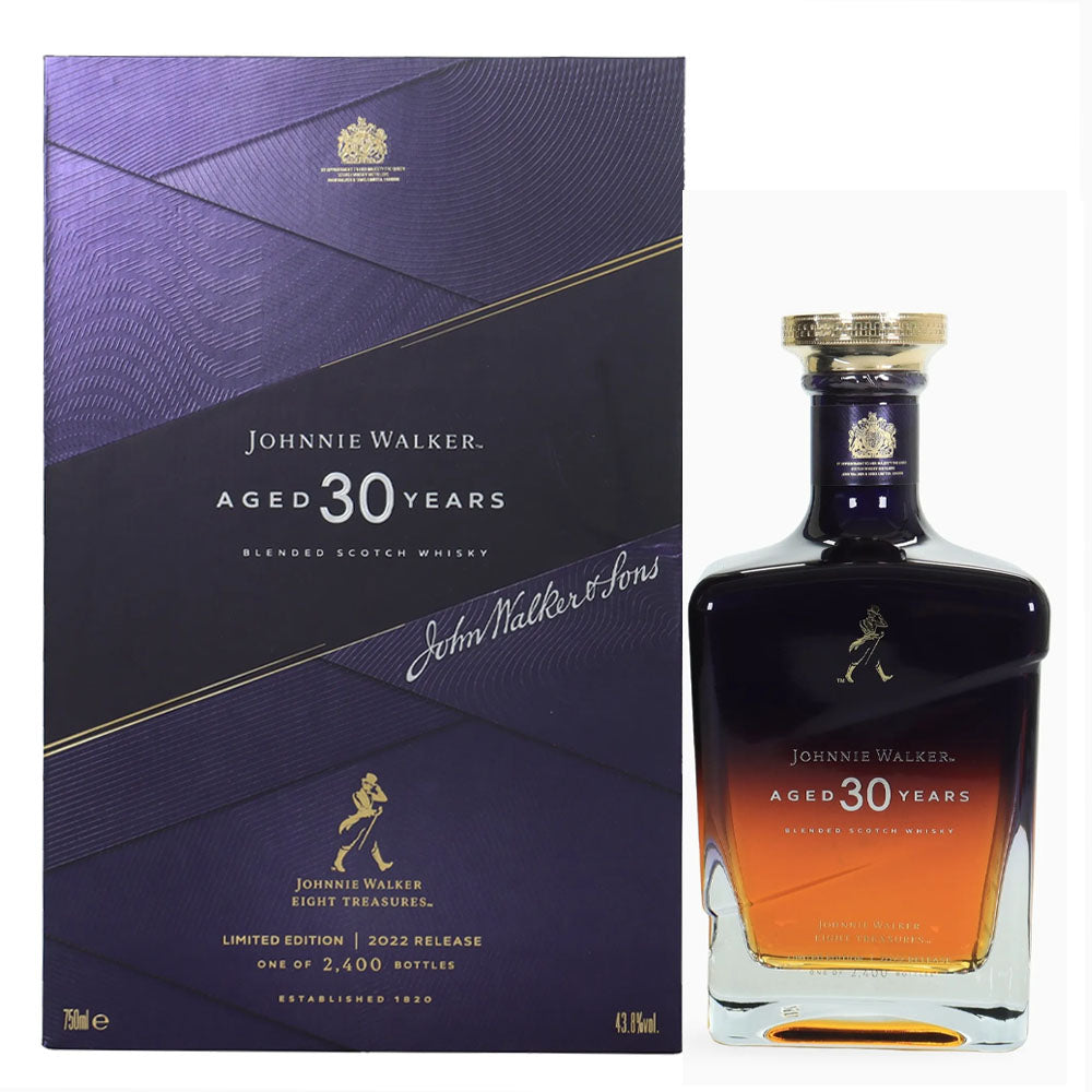 ウイスキー JohnnieWalker Old Scotch Whisky 03 Pre-Order 10 Days) Johnnie Walker Eight Treasures 30 Year Old ABV