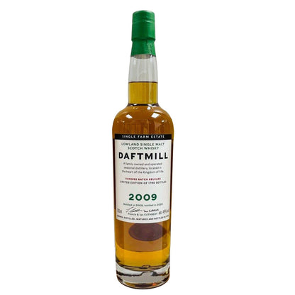 Daftmill Single Farm Estate Summer Batch Release Limited Edition Distilled 2009 Bottled 2020 Lowland Single Malt Scotch Whisky ABV 46% Vol 700ml / 70cl